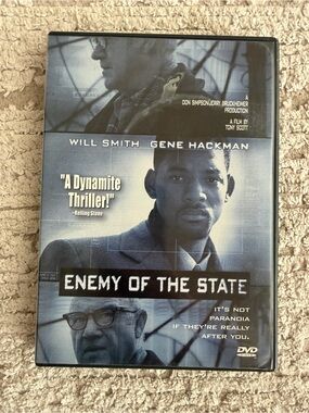 Enemy of the State DVD — Will Smith & Gene Hackman